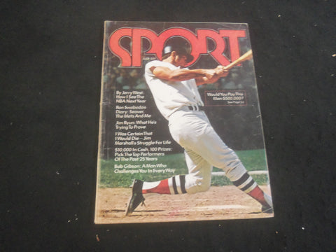 1971 JULY SPORT MAGAZINE - CARL YASTRZEMSKI COVER - B 6348I