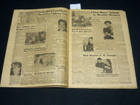 1945 JANUARY 29 BOSTON DAILY RECORD NEWSPAPER -SILESIA COAL FIELDS FALL- NP 4884