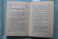 1929 BY-LAWS OF LEDGE NO. 43 HARDCOVER BOOK - LANCASTER, PENNSYLVANIA - K 3341