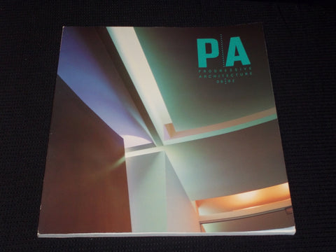 1992 SEPTEMBER PROGRESSIVE ARCHITECTURE MAGAZINE - INTERIORS COVER - E 4144