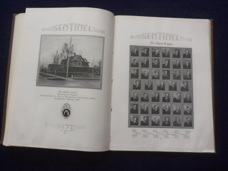 1923 SENTINAL UNIVERSITY OF MONTANA YEARBOOK - MISSOULA, MONTANA - YB 3102
