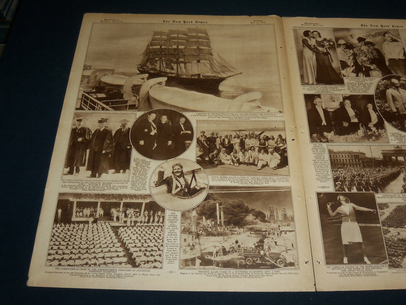 1933 JUNE 11 NEW YORK TIMES ROTOGRAVURE PICTURE SECTION - HITLER - NT 9408