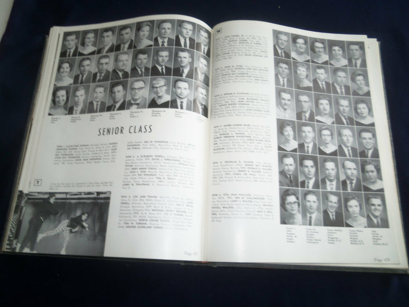 1960 REDSKIN OKLAHOMA STATE UNIVERSITY YEARBOOK - STILLWATER, OKLAHOMA - YB 2328