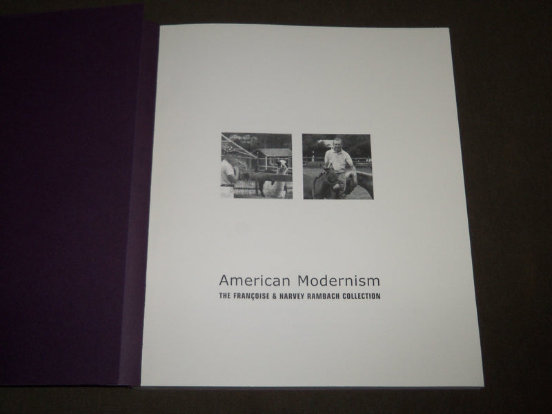 1999 AMERICAN MODERNISM THE FRANCOISE & HARVEY RAMBACH COLLECTION - KD 4969