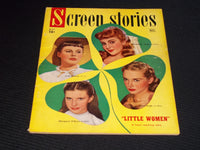 1949 MAY SCREEN STORIES MAGAZINE - TAYLOR LEIGH ALLYSON O'BRIEN COVER - E 14478