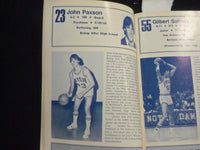 1979-1980 NOTRE DAME BASKETBALL MEDIA GUIDE - WOOLRICH - TRIPUCKA - J 5863