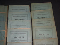 1885-1891 ARCHIVES DES SCIENCES PHYSIQUES ET NATURELLES - LOT OF 27 - WR 1045D