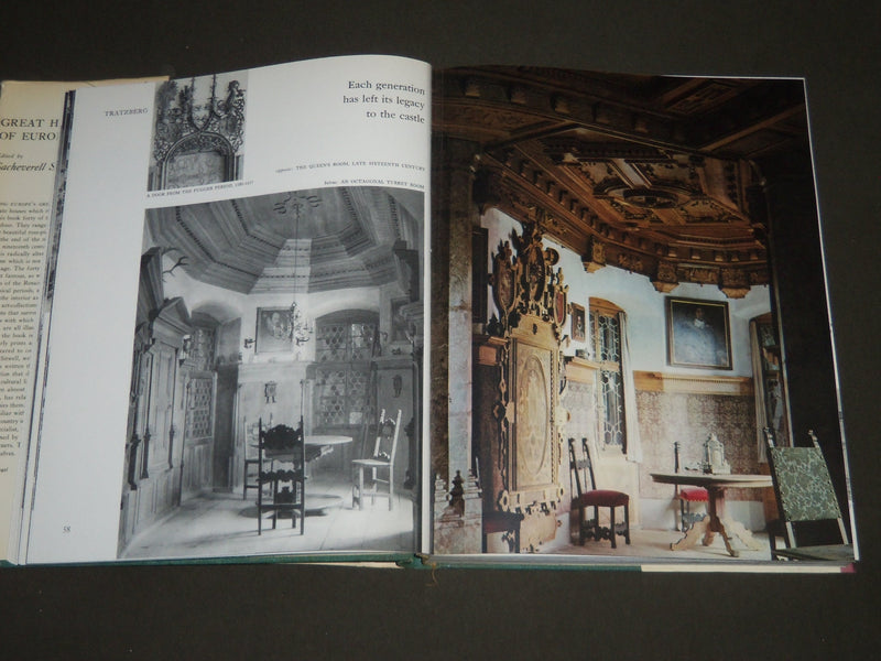 1964 GREAT HOUSES OF EUROPE BY SACHEVERELL SITWELL 2ND IMPRESSION BOOK - I 574