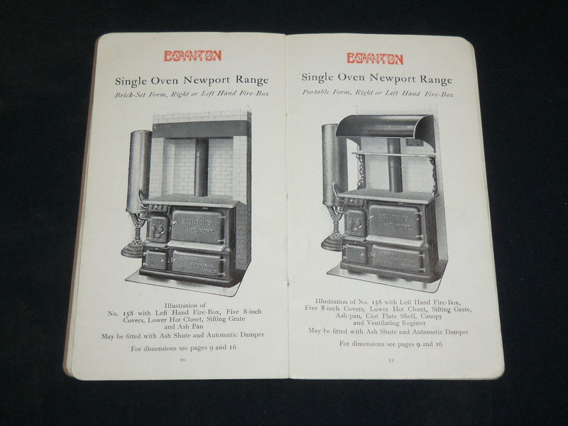 1900'S CATALOGS & BROCHURES LOT OF 5 DIFFERENT - J 6119