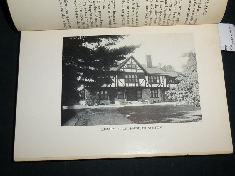 1937 THE WOODROW WILSONS HARDCOVER BOOK BY ELLEN WILSON MCADOO - KD 6681