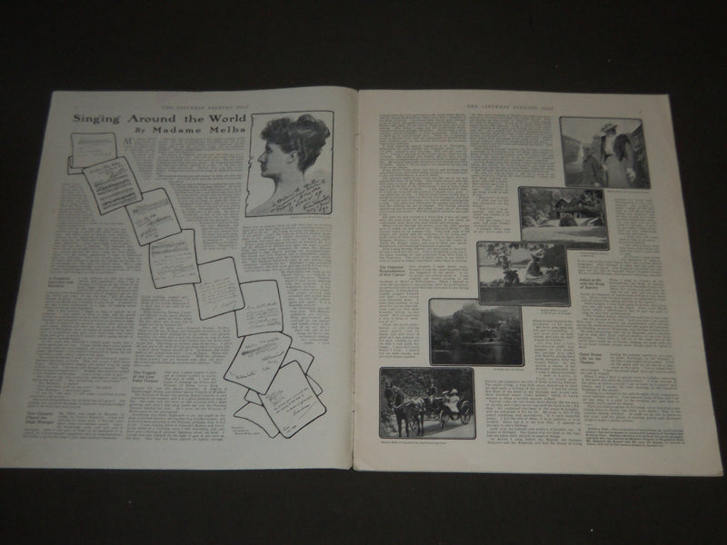 1901 MARCH 2 THE SATURDAY EVENING POST MAGAZINE - ILLUSTRATED COVER - SP 523