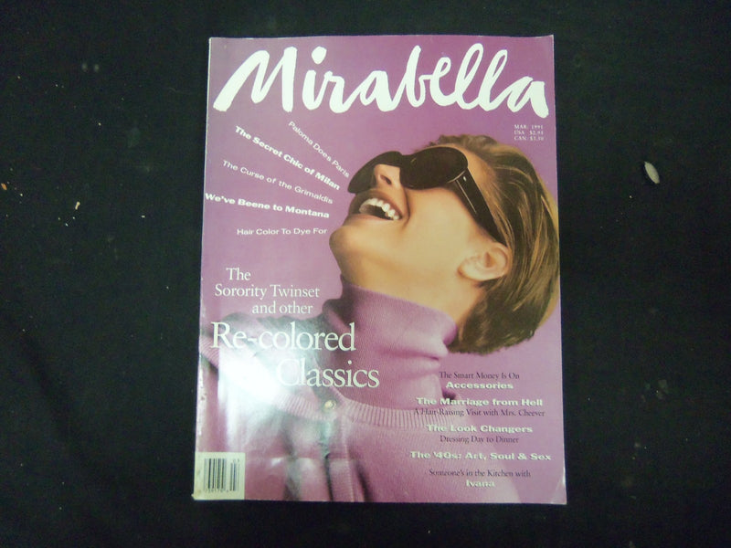 1991 MARCH MIRABELLA MAGAZINE - ISSUE #22 - NICE COVER - ST 4263