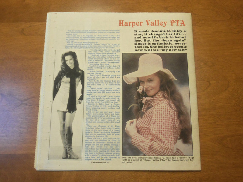 1978 SEP COUNTRY STYLE NEWSPAPER - REMEMBERING ELVIS, 20-PAGE TRIBUTE - NP 4767