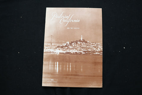 1964 HOLIDAY PICTORIAL CALIFORNIA MAGAZINE - THE LIGHTS OF SF COVER - E 11096