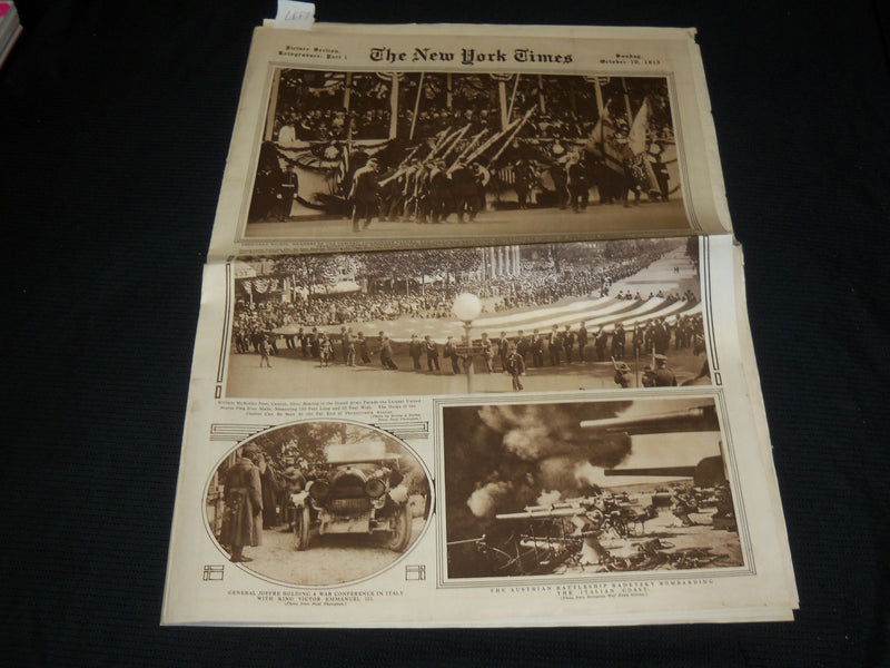 1915 OCTOBER 10 NEW YORK TIMES PICTURE SECTION - ST. FRANCIS BELLINI - NP 5603