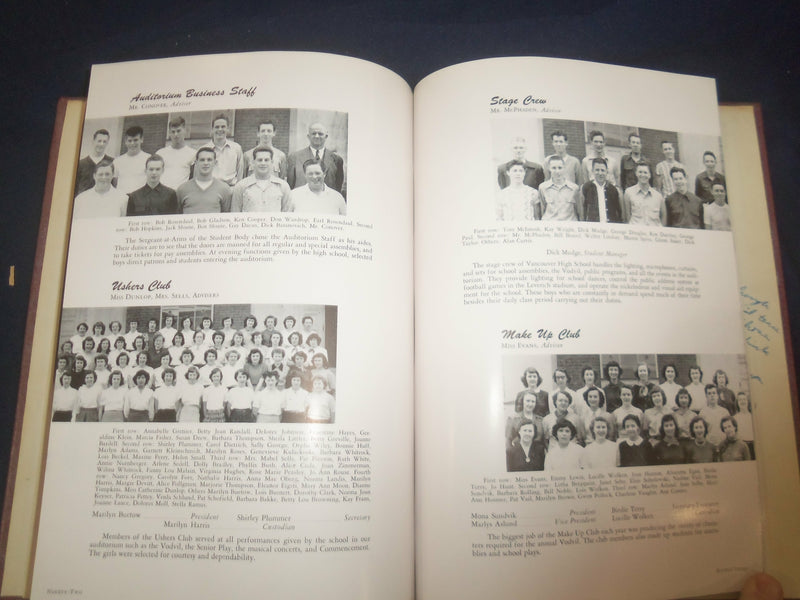 1950 THE ALKI VANCOUVER HIGH SCHOOL YEARBOOK - VANCOUVER, WASHINGTON - YB 2334