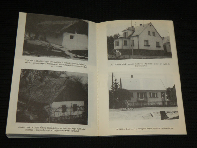1985 A HATAR KET OLDALAN SOFTCOVER BOOK BY SIGNED SOZAN MIHALY - J 6916