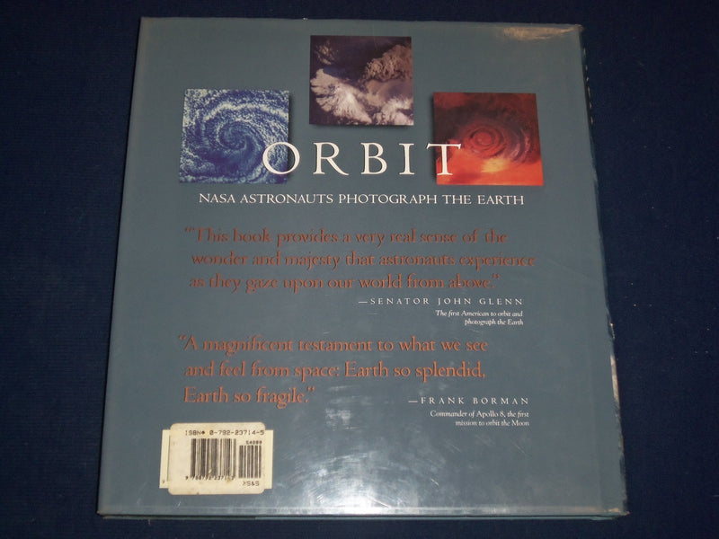 1996 ORBIT NASA ASTRONAUTS PHOTOGRAPH THE EARTH HARDCOVER BOOK - KD 2762