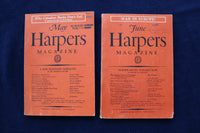 1933-1935 HARPER'S MAGAZINE - LOT OF 11 - O 3426