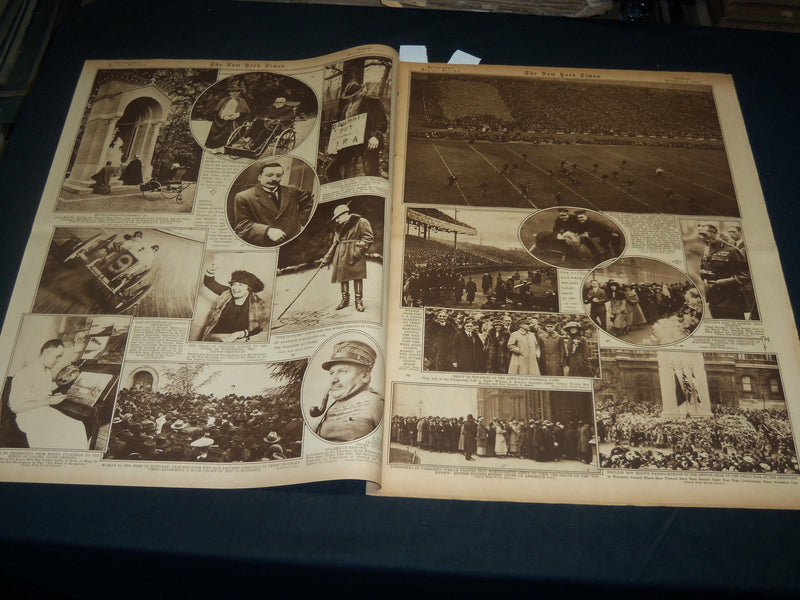 1920 DECEMBER 5 NEW YORK TIMES PICTURE SECTION - ARMY - NAVY GAME - NT 8794
