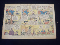 1940 MARCH 24 PINOCCHIO MASKS COLOR COMICS AD - NP 5261