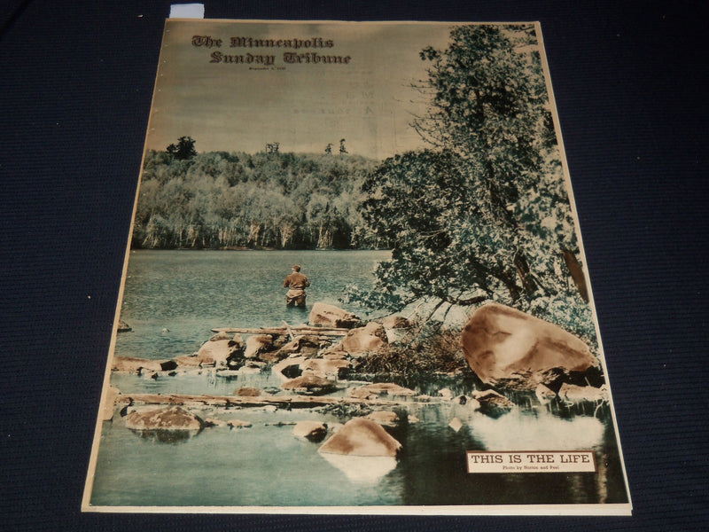 1939 SEPT 3 MINNEAPOLIS SUNDAY TRIBUNE COLOR SECTION - GROUP THEATRE - NT 9581