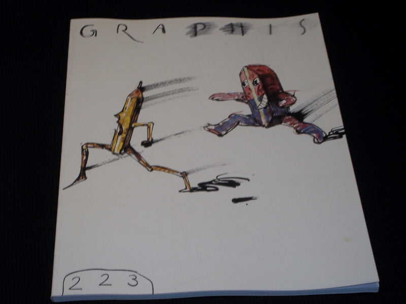 1983 #223 GRAPHIS MAGAZINE VERY NICE COVER ART & INSIDE PAGES - E 851