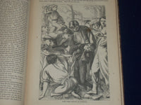 1870 TOM BROWN'S SCHOOL DAYS BOOK BY AN OLD BOY - NEW EDITION - ILLUS. - KD 2421