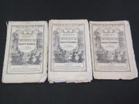 1850 MERRY'S MUSEUM AND PARLEY'S PLAYMATE MAGAZINE LOT OF 3 ISSUES - WR 893