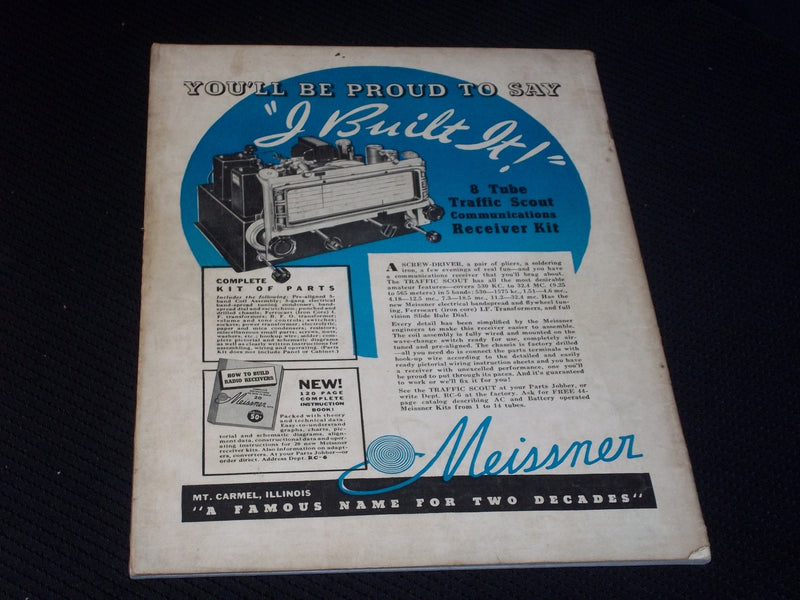 1939 JUNE RADIO-CRAFT MAGAZINE VERY NICE COVERS & ADS - E 388
