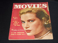 1956 APRIL MOVIES MAGAZINE - GRACE KELLY FRONT COVER - E 15209