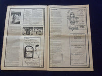 1975 HABIBI NEWSPAPER - VOLUME 2, NUMBER 6 - MIDDLE EASTERN DANCE/MUSIC- NP 6849
