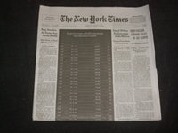 2021 JANUARY 19 NEW YORK TIMES - FIVE WEEKS, 100,00 MORE DEAD FROM VIRUS