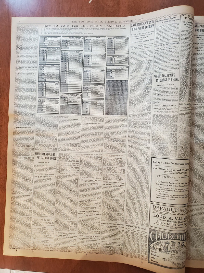 1917 NOVEMBER 6 NEW YORK TIMES - MILLER HUGGINS YANKEES NEW LEADER - NT 8062