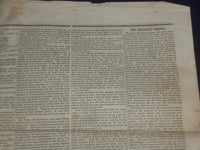1849 NOVEMBER 17 MASSACHUSETTS PLOUGHMAN NEWSPAPER-DANIEL WEBSTER SPEECH-NP 5174