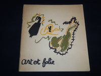 1966 ART ET FOLIE FRENCH CATALOG - NICE PRINTS - LA SALPETRIERE - J 9080