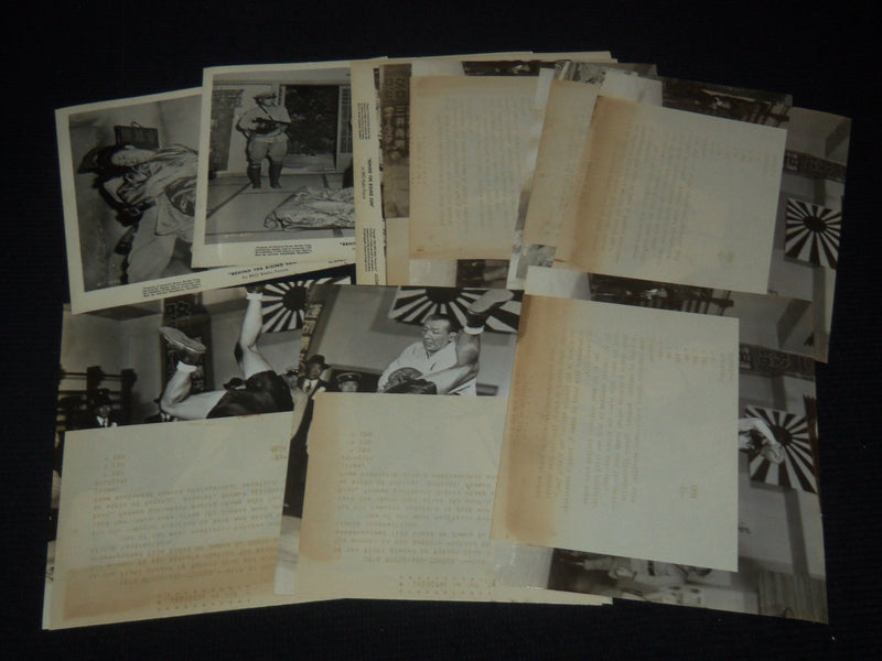 1943 BEHIND THE RISING SUN MOVIE STILLS - LOT OF 11 PHOTOS - 8x10 - #132
