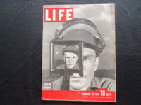 1943 FEBRUARY 22 LIFE MAGAZINE - ARMY AIR OBSERVER - L 327