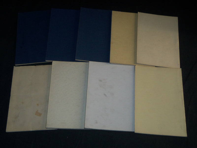 1937-1945 NY INSTITUTE FOR THE EDUCATION OF THE BLIND REPORTS LOT OF 9 - O 131
