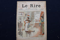 1894 LE RIRE JOURNAL HUMORISTIQUE MAGAZINE - FRENCH - FIRST 4 ISSUES - O 3620