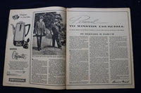 1954 NOV 28 AMERICAN WEEKLY MAGAZINE - CHURCHILL ARTICLE AND PHOTO - E 23262