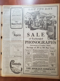 1921 FEBRUARY 25 NEW YORK TIMES - HOOVER ACCEPTS PLACE IN CABINET - NT 8130