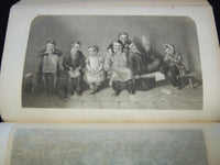 1855 THE LADIES' REPOSITORY MAGAZINE BOUND VOLUME - NICE ENGRAVINGS - KD 7883
