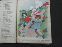 1933 FAMOUS RHYMES - MOTHER GOOSE CHILDREN'S BOOK - ILLUSTRATED - PIPER- KD 5806