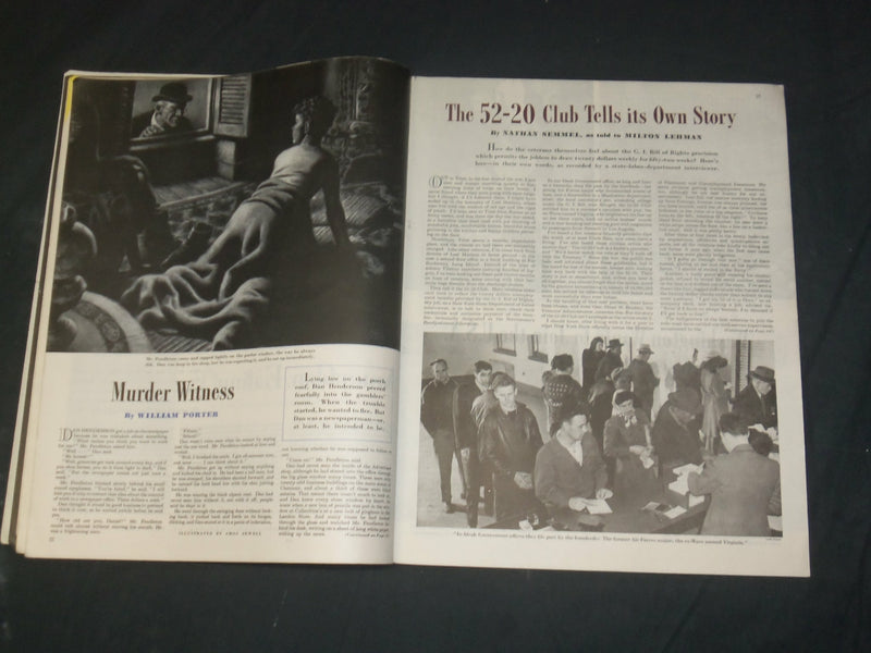 1947 MAR 22 THE SATURDAY EVENING POST MAGAZINE - NORMAN ROCKWELL COVER- SP 2484L