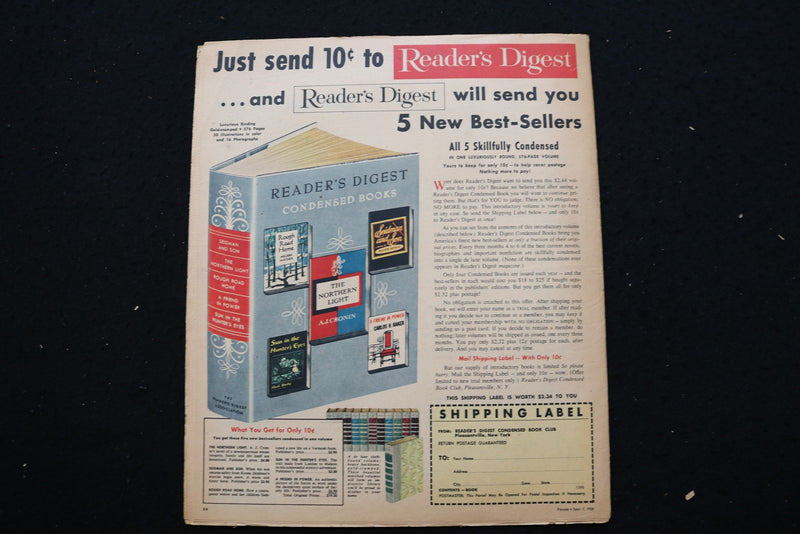 1958 SEP 7 PARADE MAGAZINE - LANCE REVENTLOW & JILL ST. JOHN COVER - E 25635