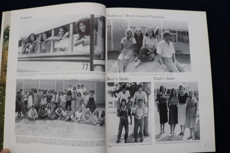 1981 MILESTONE WEST ESSEX HIGH SCHOOL YEARBOOK - NORTH CALDWELL, NJ - YB 3447