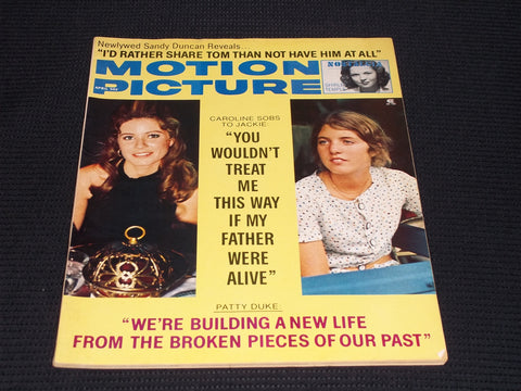 1973 APRIL MOTION PICTURE MAGAZINE - CAROLINE KENNEDY FRONT COVER - E 16165