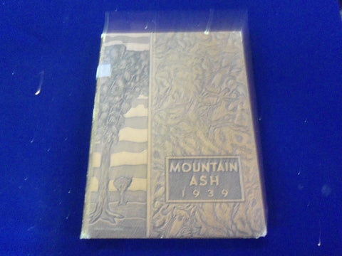 1939 WALLA WALLA COLLEGE YEARBOOK - MOUNTAIN ASH - WASHINGTON - YB 197