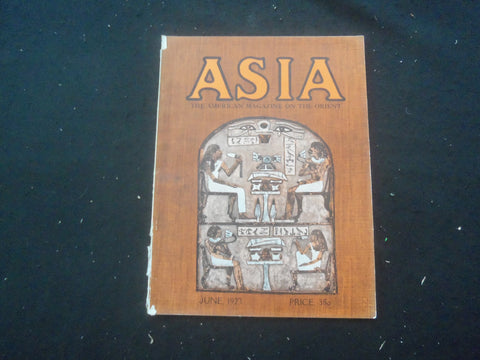 1923 JUNE ASIA MAGAZINE - GREAT PHOTOS, STORIES & ADS - ST 3660S